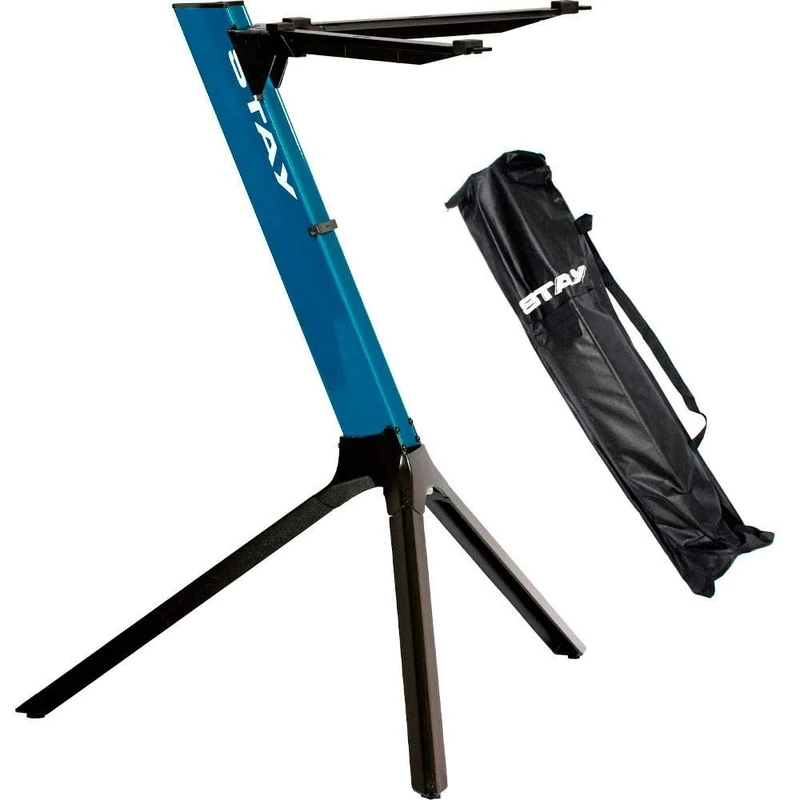 STAY - Single Tier Compact Keyboard Stand with Bag - Blue