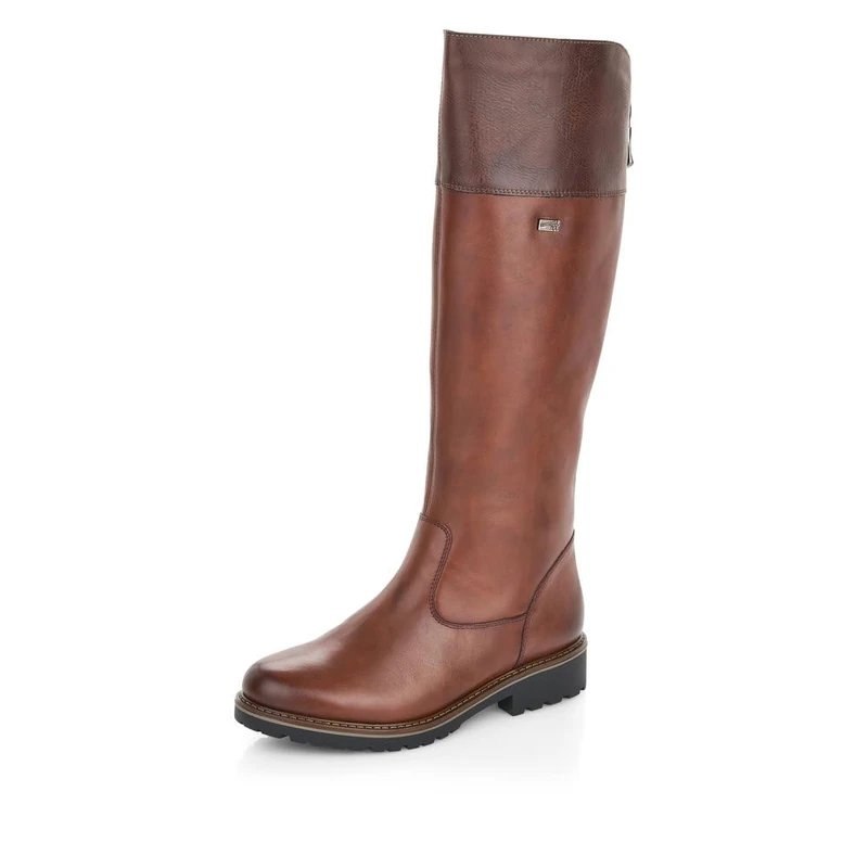 Remonte Women Boots R6581, Ladies Winter Boots,Removable Insole,Water Repellent,remonteTEX,Winter Boots,lace-up Boots,Lined,Warm,Braun,45 EU / 10.5 UK