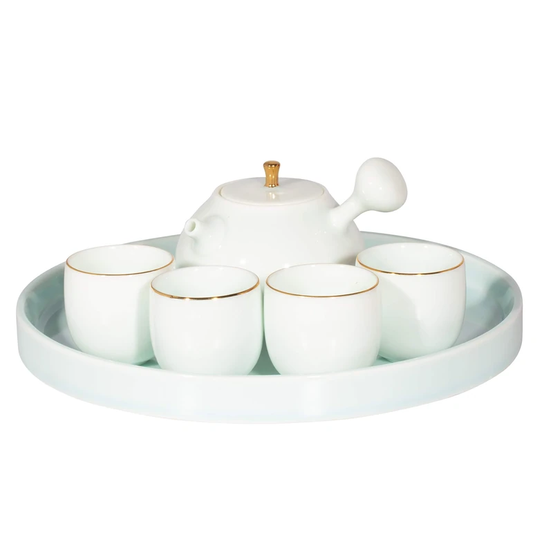 Aufora Serveware, Ceramic, Light Blue, One Size