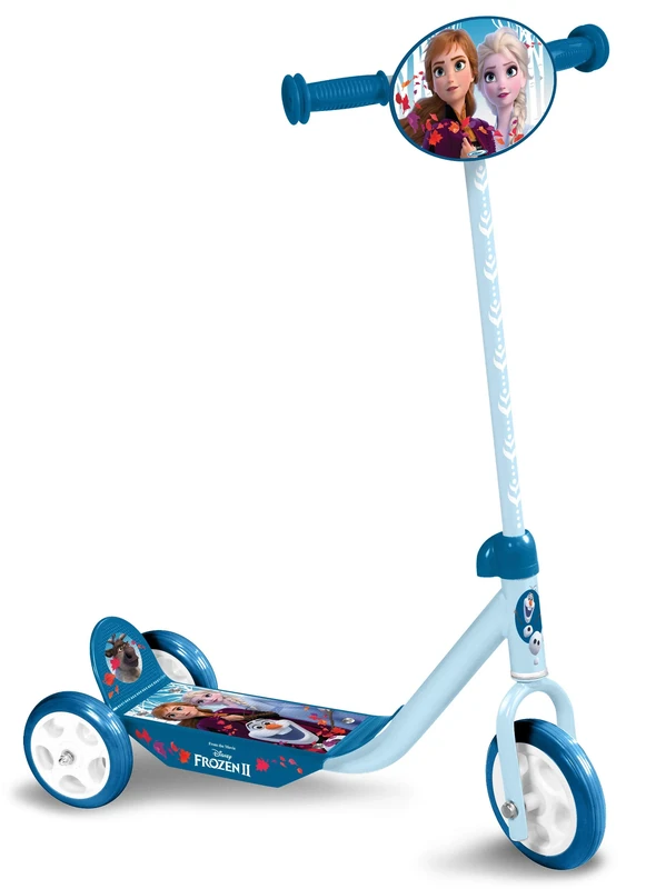 Stamp - Disney Anna, Elsa, RN244050 Frozen II 3-Wheel Scooter, Blue, 49 x 12 x 22 cm