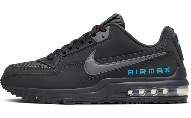 Nike AIR MAX LTD 3, Men's Running Shoes, Black (anthracite/cool grey-lt current blue 002), 11.5 UK (47 EU)