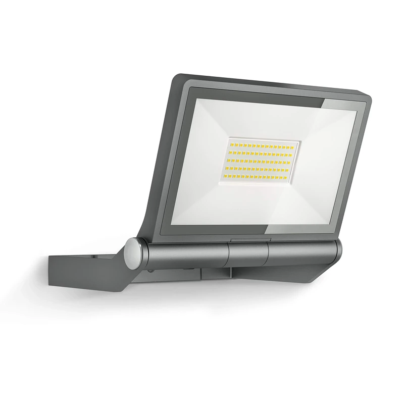 Steinel LED Outdoor Floodlight XLED ONE XL Anthracite, 42.6 W Floodlight, 4200 lm, Aluminium, for Driveway, Yard and Garden