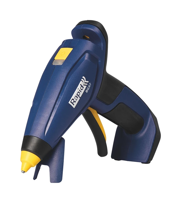 Rapid BGX7 Cordless Battery Glue Gun - Built-in 3.6V Battery, Charge with Micro USB Cable (Included) - for 7mm Glue Sticks