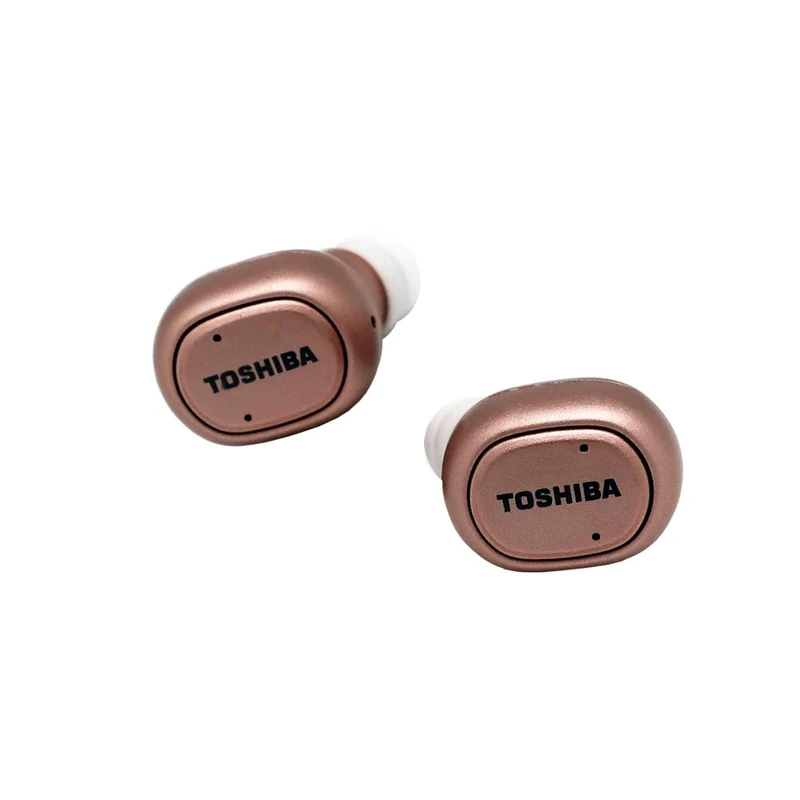 Toshiba Wireless Bluetooth Headset + Powerbank Case Pink - Image 1