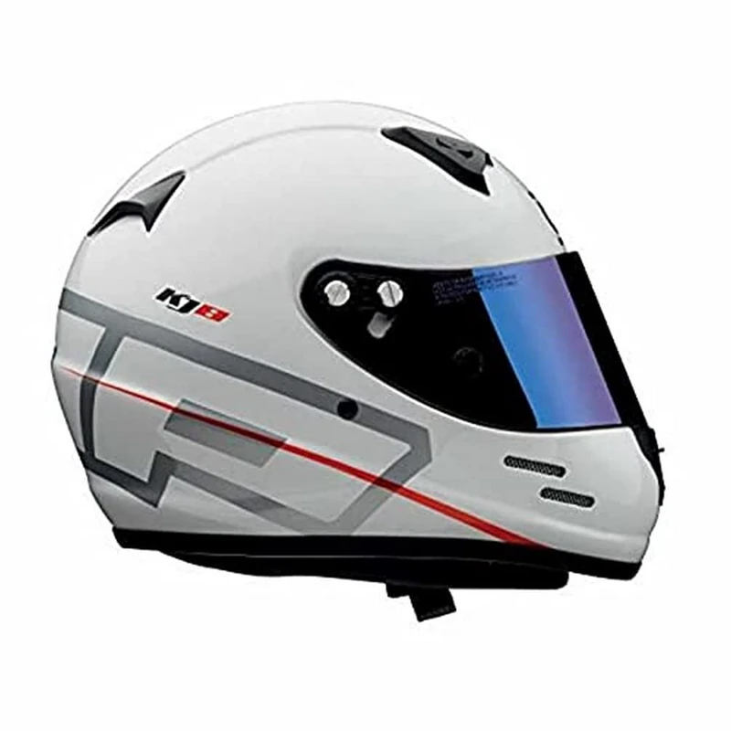 Omp KJ8 Evo Cmr White Helmet S Karting