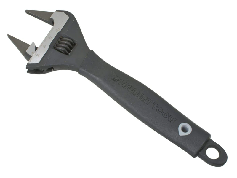 MON Thin Jaw Adjustable Wrench 200mm