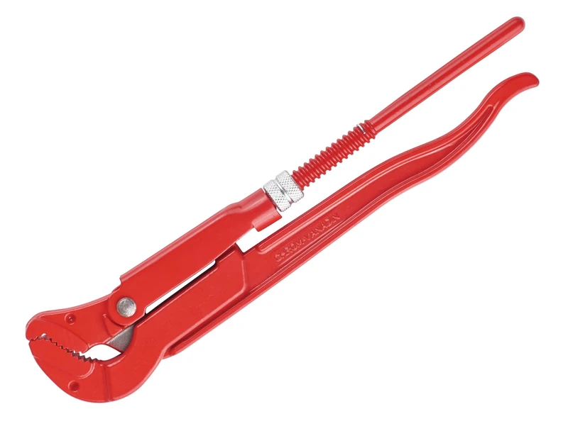 Milwaukee 932464577 Steel Jaw Pipe Wrench 430mm Capacity 67mm, Red