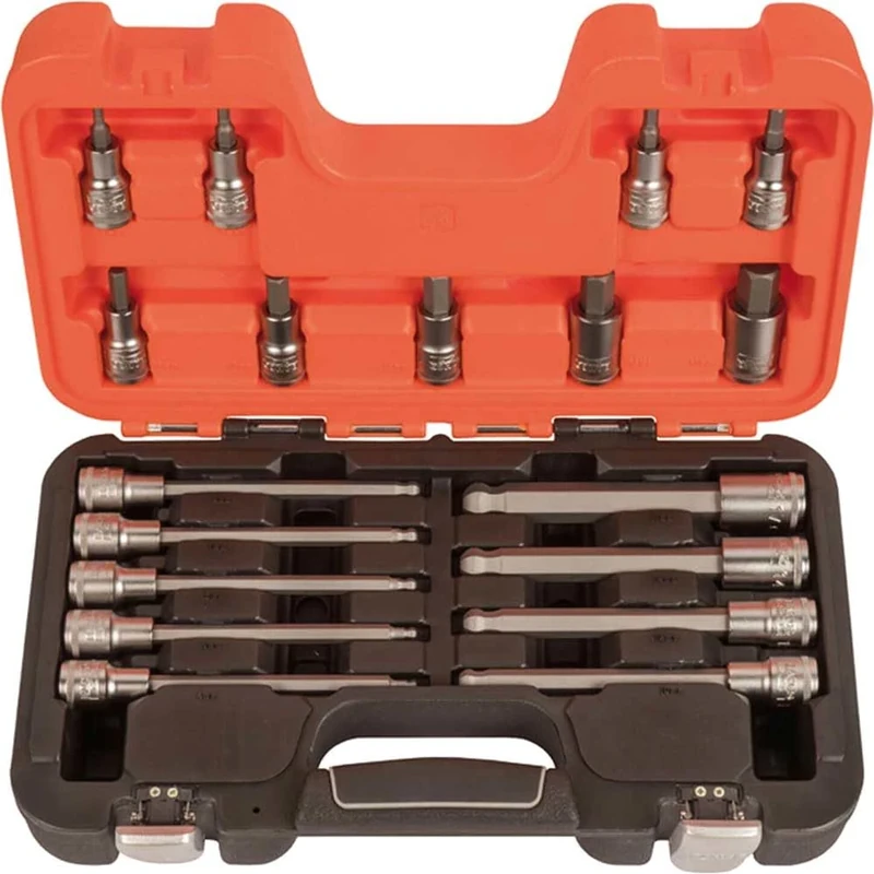 S18HEX 1/2in Drive Socket Set of 18 Metric