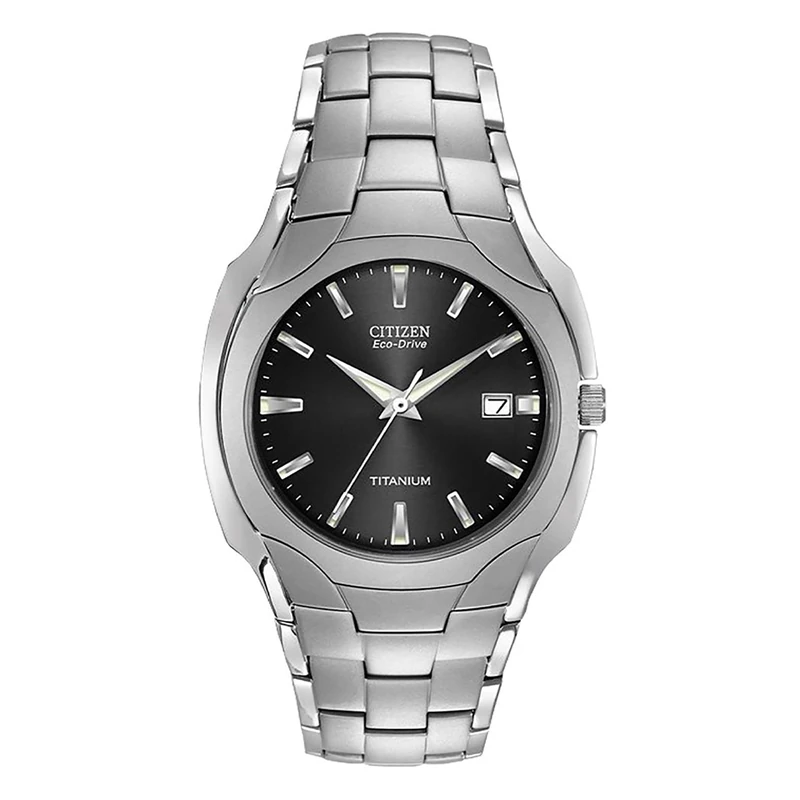 Citizen Gents Eco-Drive Titanium Bracelet - Image 1