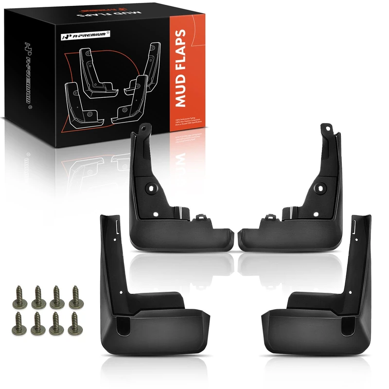 A-Premium Mud Flaps Splash Guards Replacement for Toyota Corolla 2020 Not Fit with Side Skirts or Body Modifications Front and Rear 4-PC