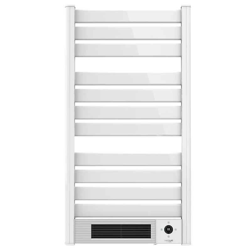 Cecotec Ready Warm 9770 Ceramic Towel Rail Electric Built-in Ceramic Heater, 2000 W, LED Display, Remote Control, Timer, IPX1, Temperature Adjustment