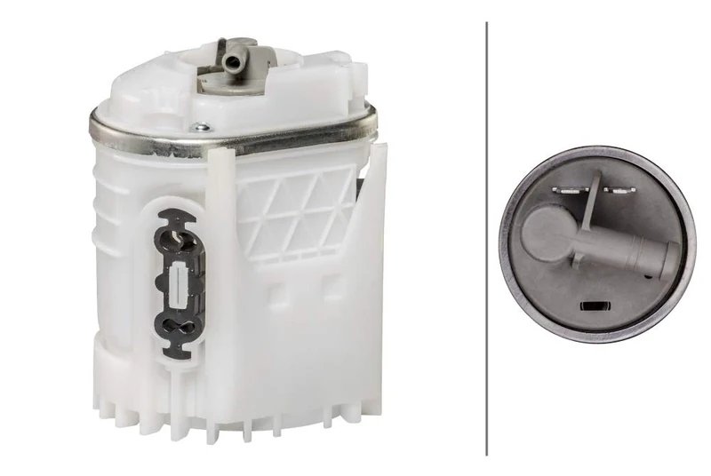 HELLA 8TF 358 106-271 Swirlpot, fuel pump - Electric - 2-pin connector - without gasket / seal/without tank sender unit