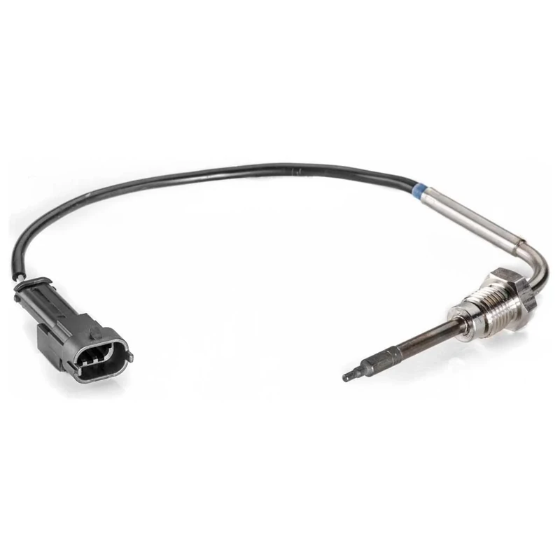 HELLA 6PT 014 494-371 Sensor, exhaust gas temperature - 2-pin connector - Bolted - Cable: 230mm