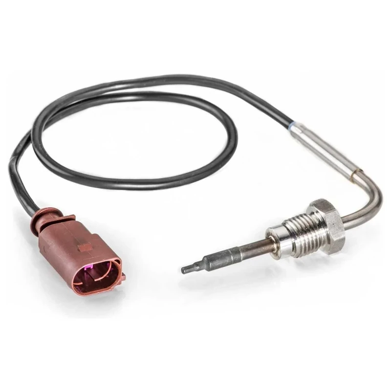HELLA 6PT 014 494-361 Sensor, exhaust gas temperature - 2-pin connector - Bolted - Cable: 450mm