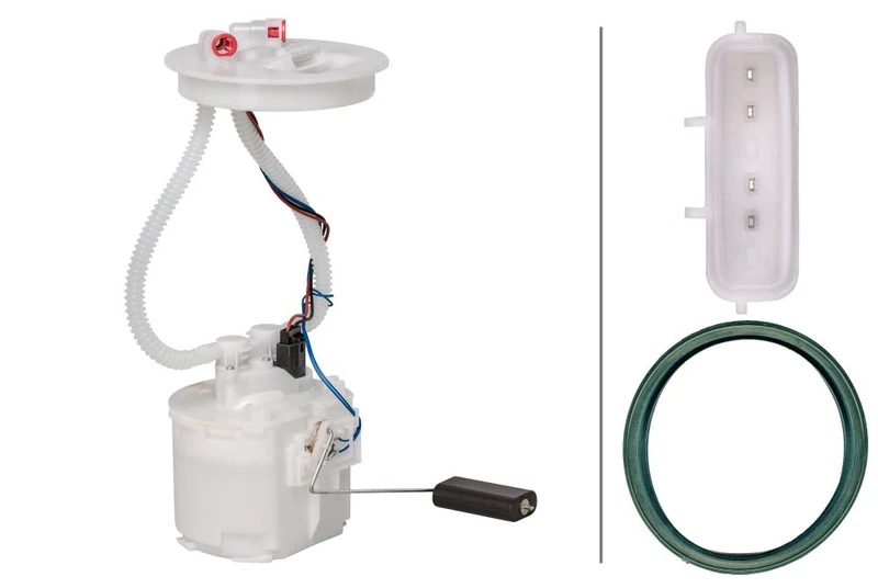 HELLA 8TF 358 106-221 Fuel Feed Unit - Electric - 4-pin connector - with seal/with fuel sender unit