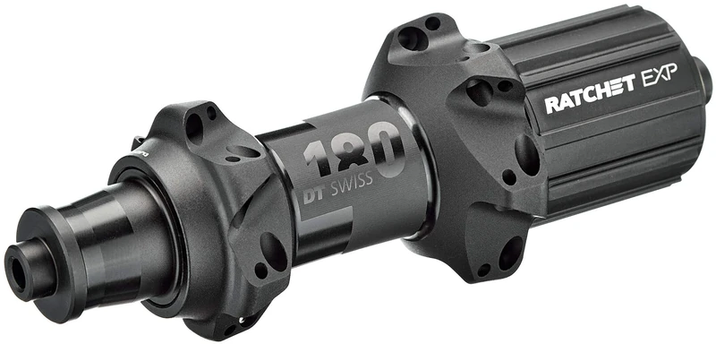 DT Swiss 180 Straight Pull rear 130 mm Q/R, Shimano Road, 24 hole black