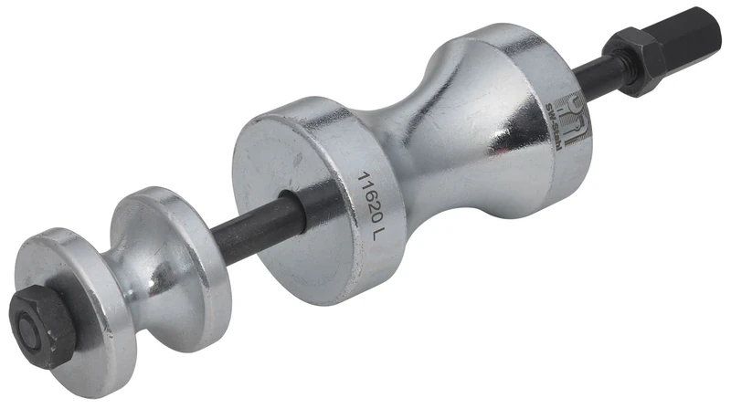 SW-Stahl 11620L Slide Hammer for Internal Extractor, M10 Mounting Thread, 0.7 kg Sliding Weight, Bearing Puller Tool