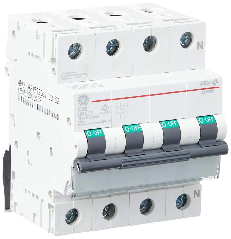 LSS 3-Pole +N, 50A, C-Char.- GE