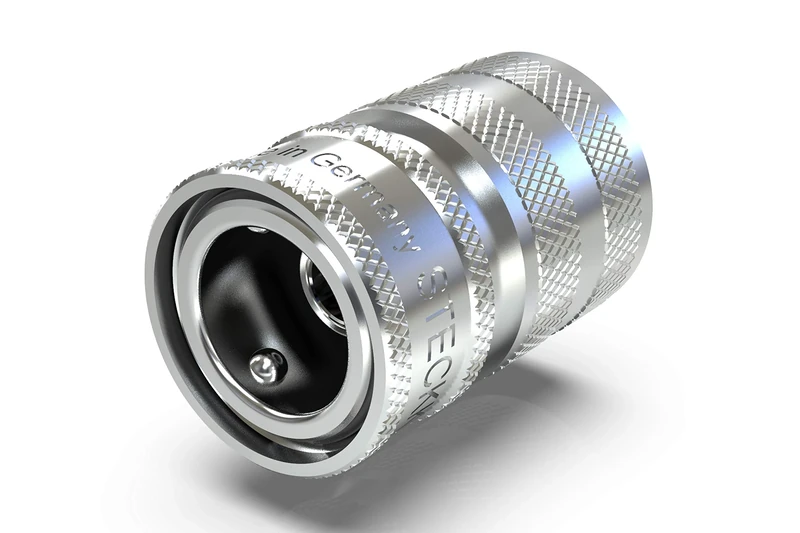 ABA Beul 65005.006.11 Water Valve Plug Coupling with Backflow Preventer System 3/4 Stainless Steel 3/4 Inch