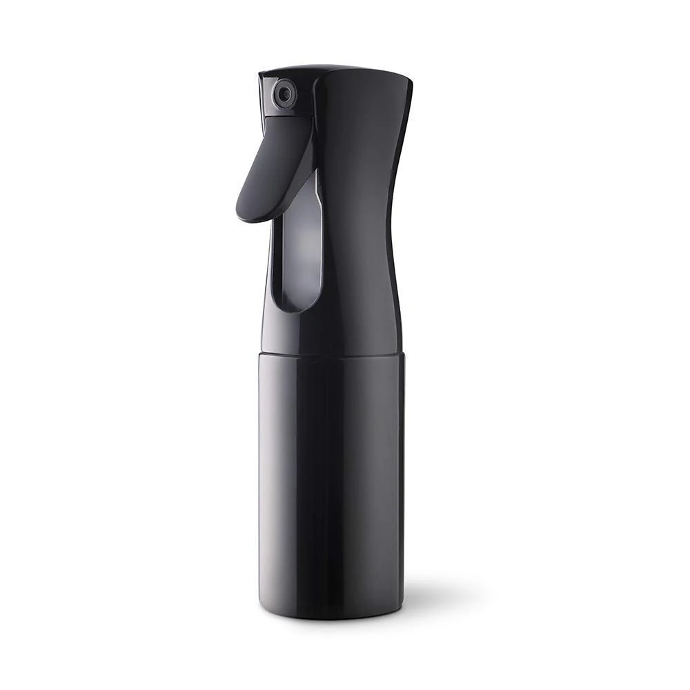 Uervoton Spray Bottles Continuous Ultra Fine Mist Empty Water Bottles Hairdresser Spray Bottles Salon Hairdresser Hair Tool Water Sprayer (160 ml, Black)