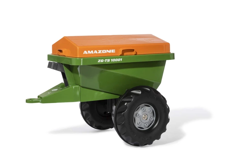 Rolly Toys rollyStreumax e 125104 Spreading Trailer for Pedal Tractor (from 3 to 10 Years, ABN. Cover, Spreading Troughs)