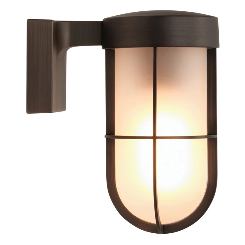 Astro Exterior Wall Light, Zinc, 60 W, Bronze