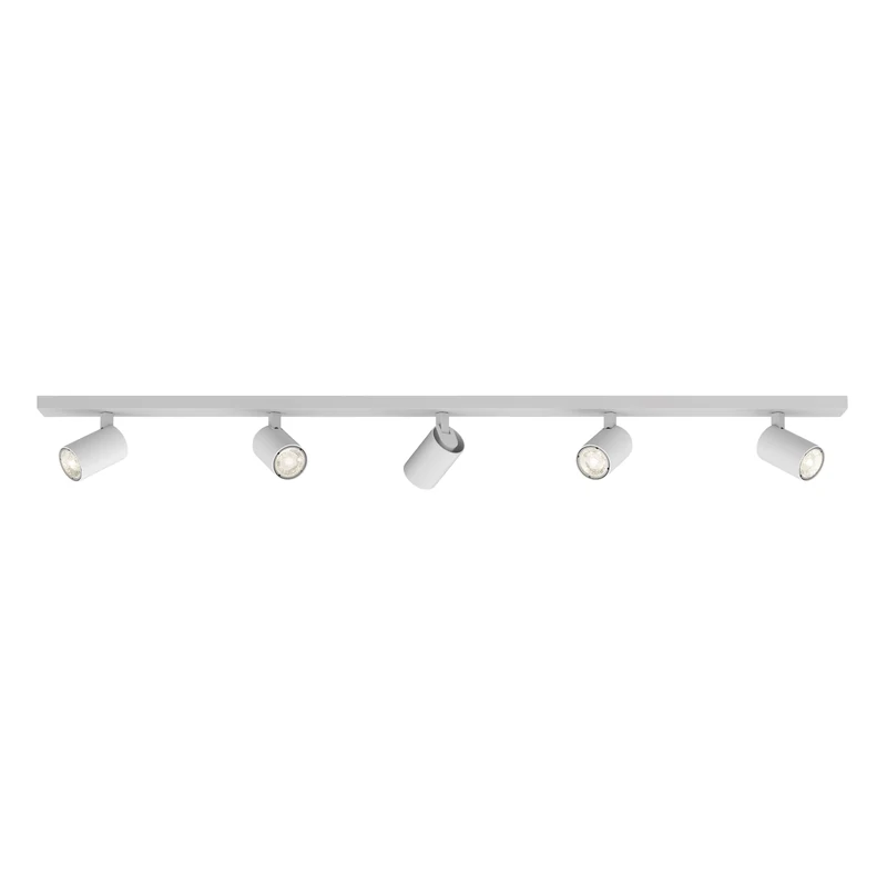 Astro Ascoli Five Bar Indoor Spotlight (Textured White), GU10 Lamp, Designed in Britain - 1286059 - 3 Years Guarantee
