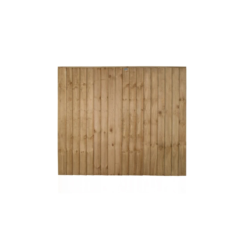 Forest Garden 6ft x 5ft (1.83m x 1.54m) Pressure Treated Closeboard Fence Panel - Pack of 20