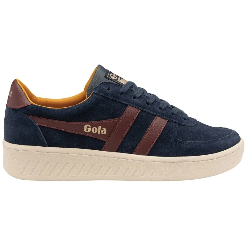 Gola Men Grandslam Suede Trainers, Black (Black/Black/Off White BB), 6 UK