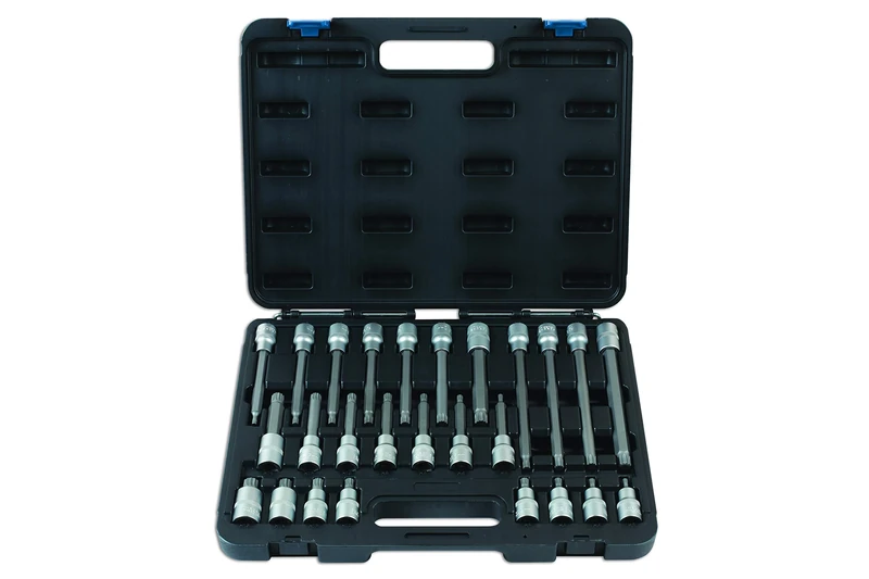 Laser 7599 Spline Socket Bit Set 1/2"D 26pc