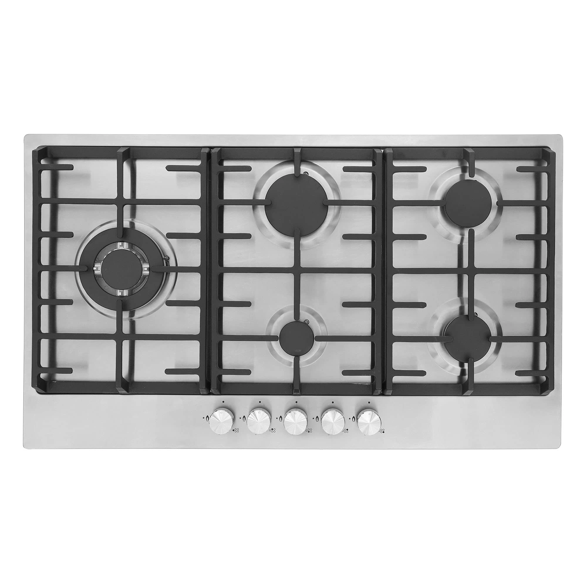Montpellier MGH90CX 86cm Gas Hob – Stainless Steel