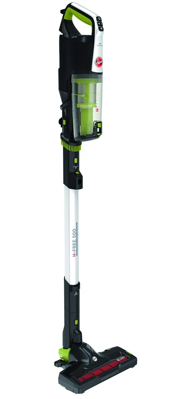 HOOVER H-FREE 500 HF522NPW CITY COMPACT Aspirateur Balai sans Fil Multifonction, Vert anis et Gris