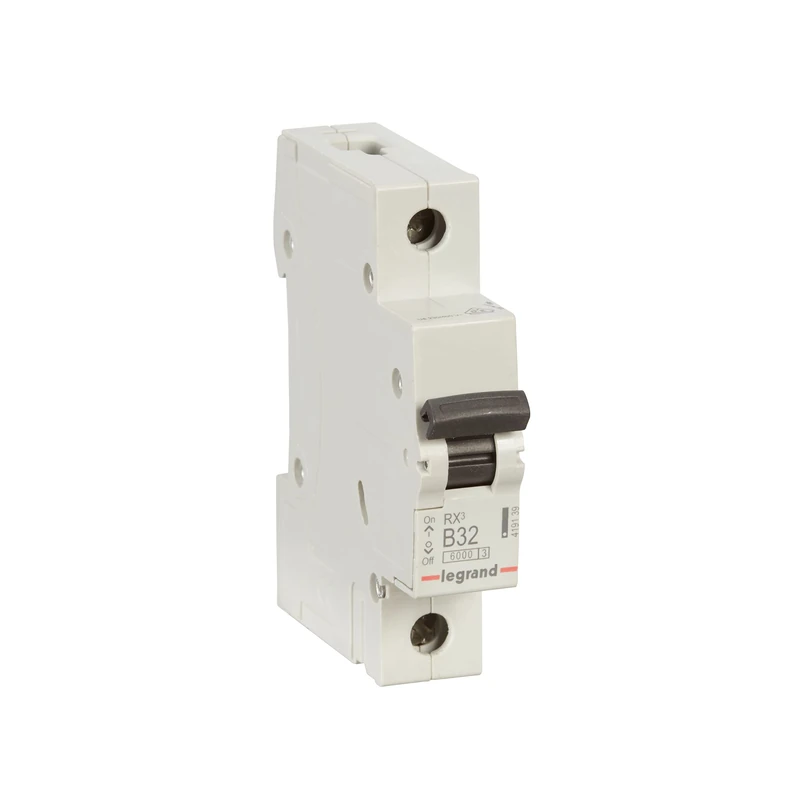 Legrand, Circuit Breaker B20 A, Circuit Breaker B20 A/30 mA, B-Characteristic 30 mA 1-Pin 230/400 V, Pack of 1, 419137