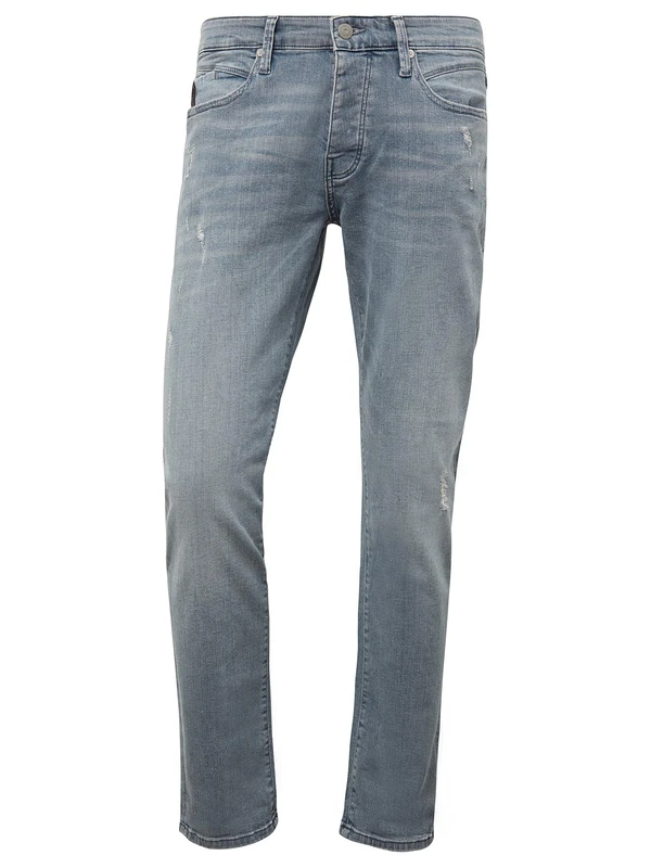 Mavi Men's Yves Jeans, Mid Brushed Ultra Move, 32W x 40L