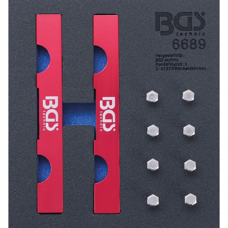 BGS 6689 | Tool Tray 1/6: Engine Timing Tool Set | for Mercedes-Benz M642