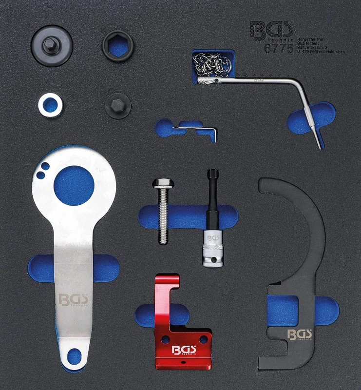 BGS 6775 | Tool Tray 2/3: Engine Timing Tool Set | for BMW and MINI, 1.5 and 2.0L Diesel