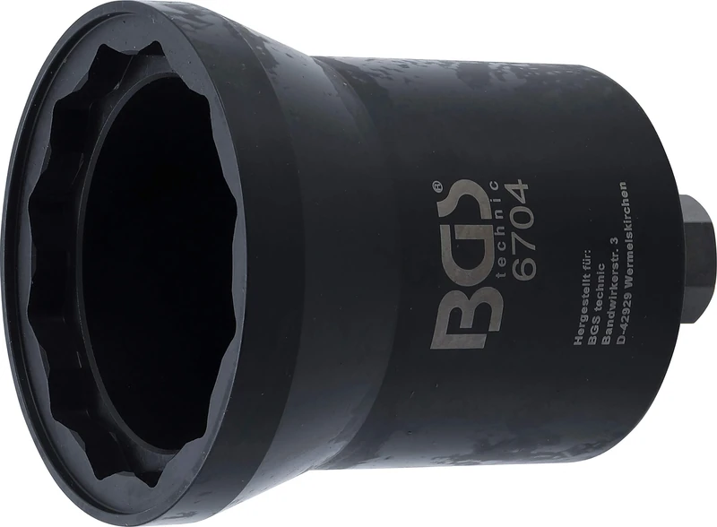 BGS 6704 | Axle Nut Socket | 12-Point | for Mercedes-Benz | 95 mm