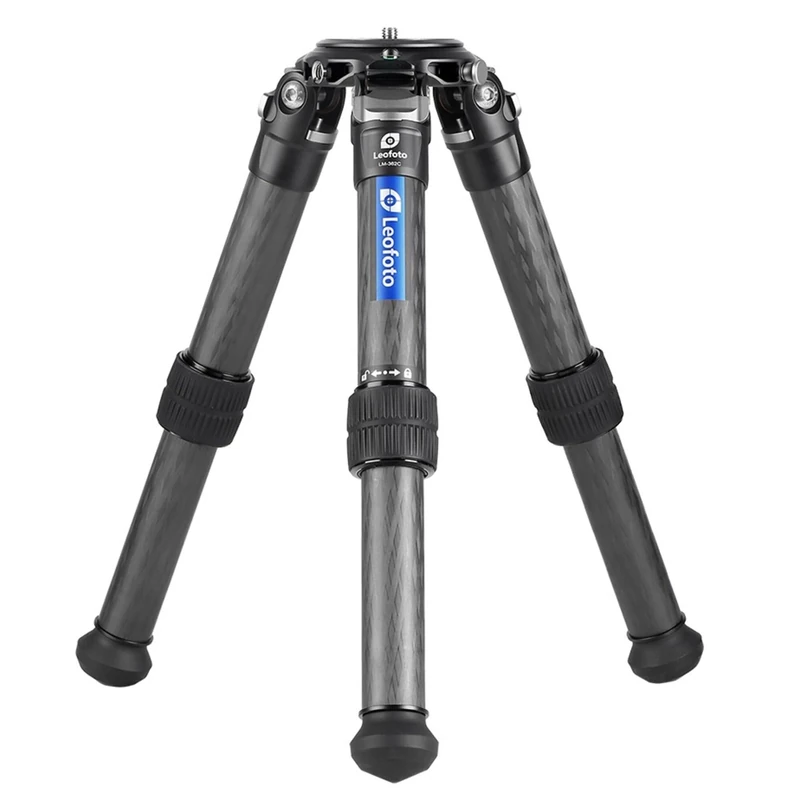 Leofoto - Summit - Carbon Tripod - Max. Height: 37 cm - Min. Height: 7 cm - For Larger, Heavy Cameras and Lenses - Light Weight - LM-362C