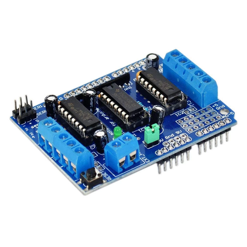 Hailege L293D DC Motor Drive Shield Stepper Motor Drive Shield Expansion Board