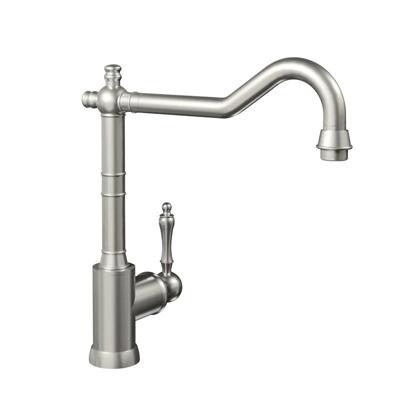 Villeroy & Boch Avia 2.0 | Low Pressure | Single-Lever Kitchen Tap | Solid Stainless Steel | 924011LC