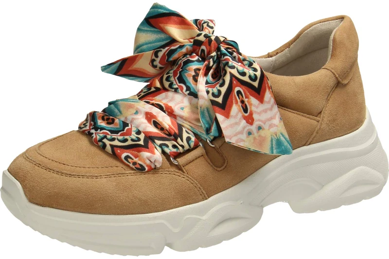 Gabor 43.472000000000001 Women’s Low-Top Sneakers, Beige (Caramel 12), 5.5 UK