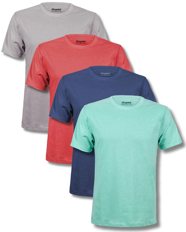 Kingsted T-Shirts for Men Pack - Royally Comfortable - Soft & Fresh Premium Fabric - Well-Crafted Classic Tee, Favorites, XXL