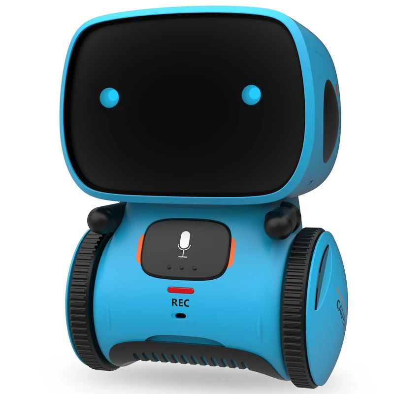 GILOBABY Interactive Smart Robot Toys, Intelligent Robot for Kids, Children Girls & Boys Robotic 3 Years Old Up, Voice Control & Touch Sense, Dance & Sing & Walk, Recorder & Speak Like You