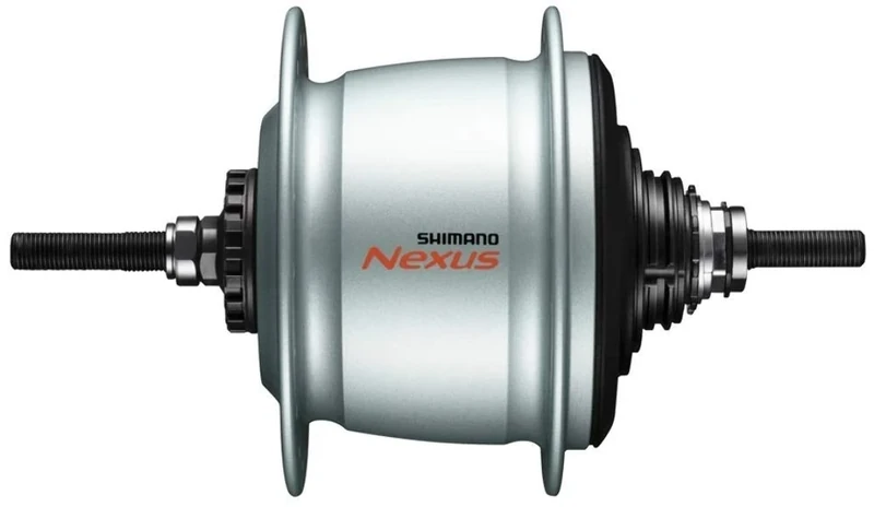 Shimano Nexus SG-C6001-8R 8-speed internal hub for roller brake, 132x184 mm, 36h, silver