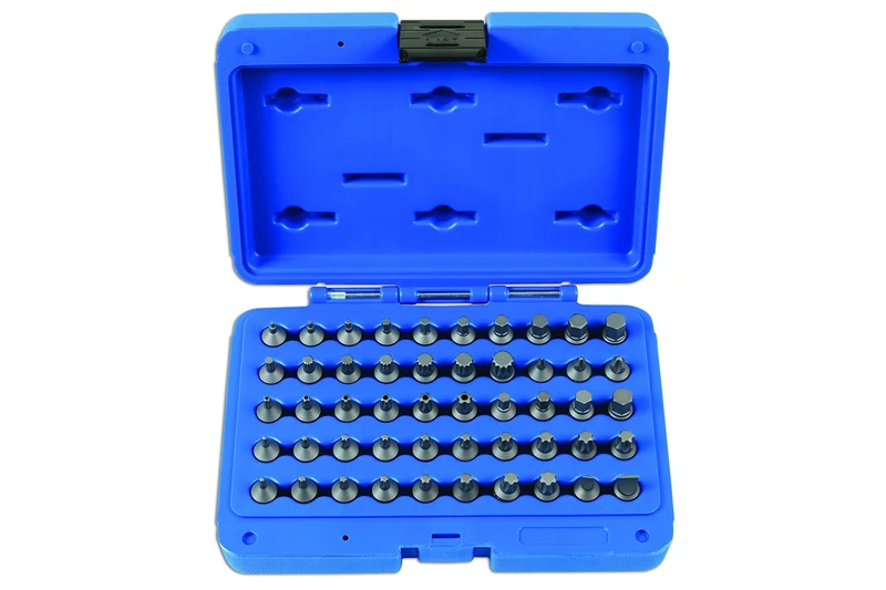 Laser 7653 Stubby Bit Set 1/4"D 50pc