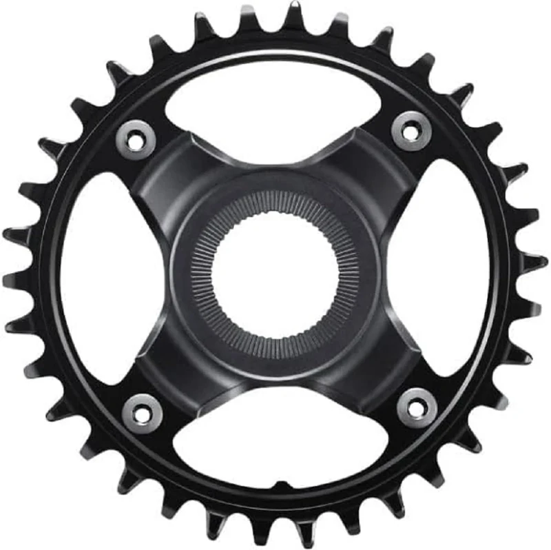 Shimano STEPS SM-CRE80 STEPS chainring for FC-E8000, 34T 53mm chainline, 12-speed, Black