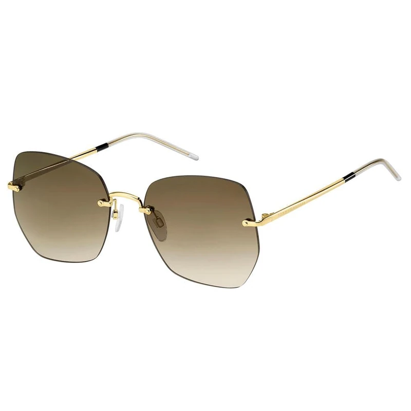 Tommy Hilfiger Women's TH 1667/S Sunglasses, Gold BRWN, 57