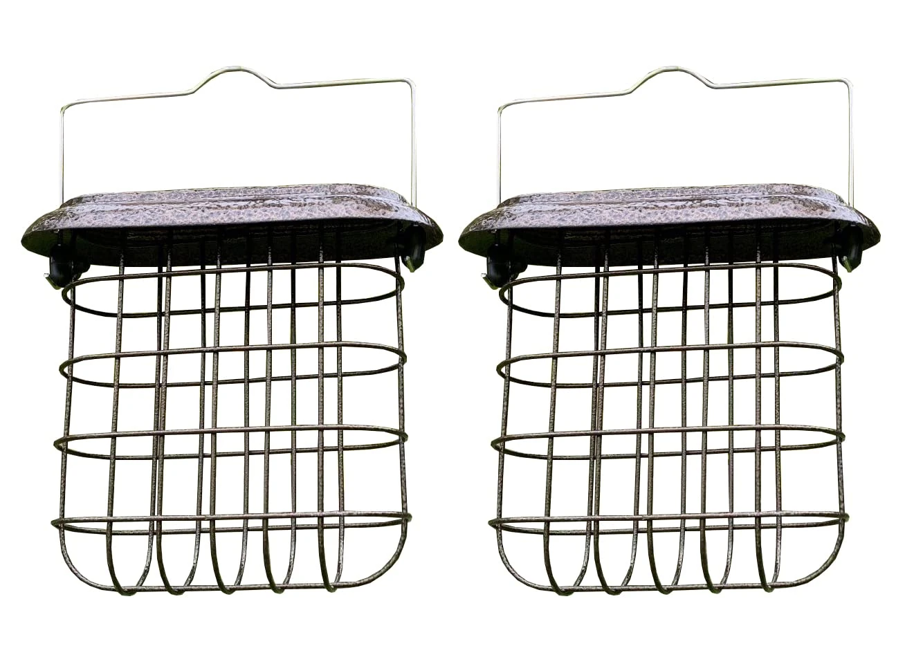 Selections Hanging Suet Cake Block Bird Feeder - Pack of 2