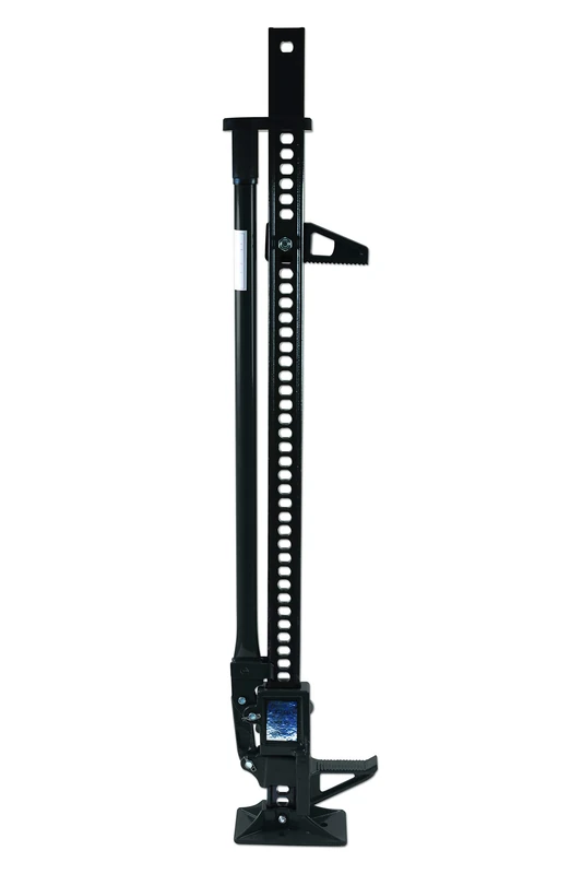 Laser 7665 High Lift Farm Jack 1200mm - 2500kg Capacity, Black