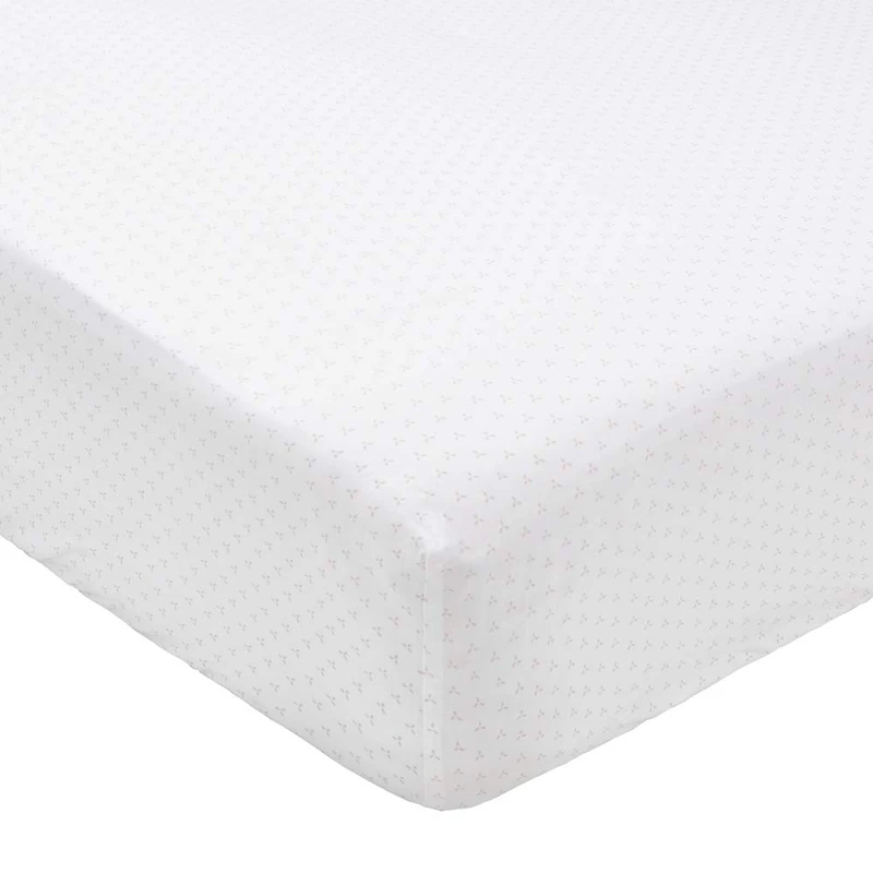 MURMUR Tua Fitted Sheet Blush, 100% COTTON, Superking - Image 1